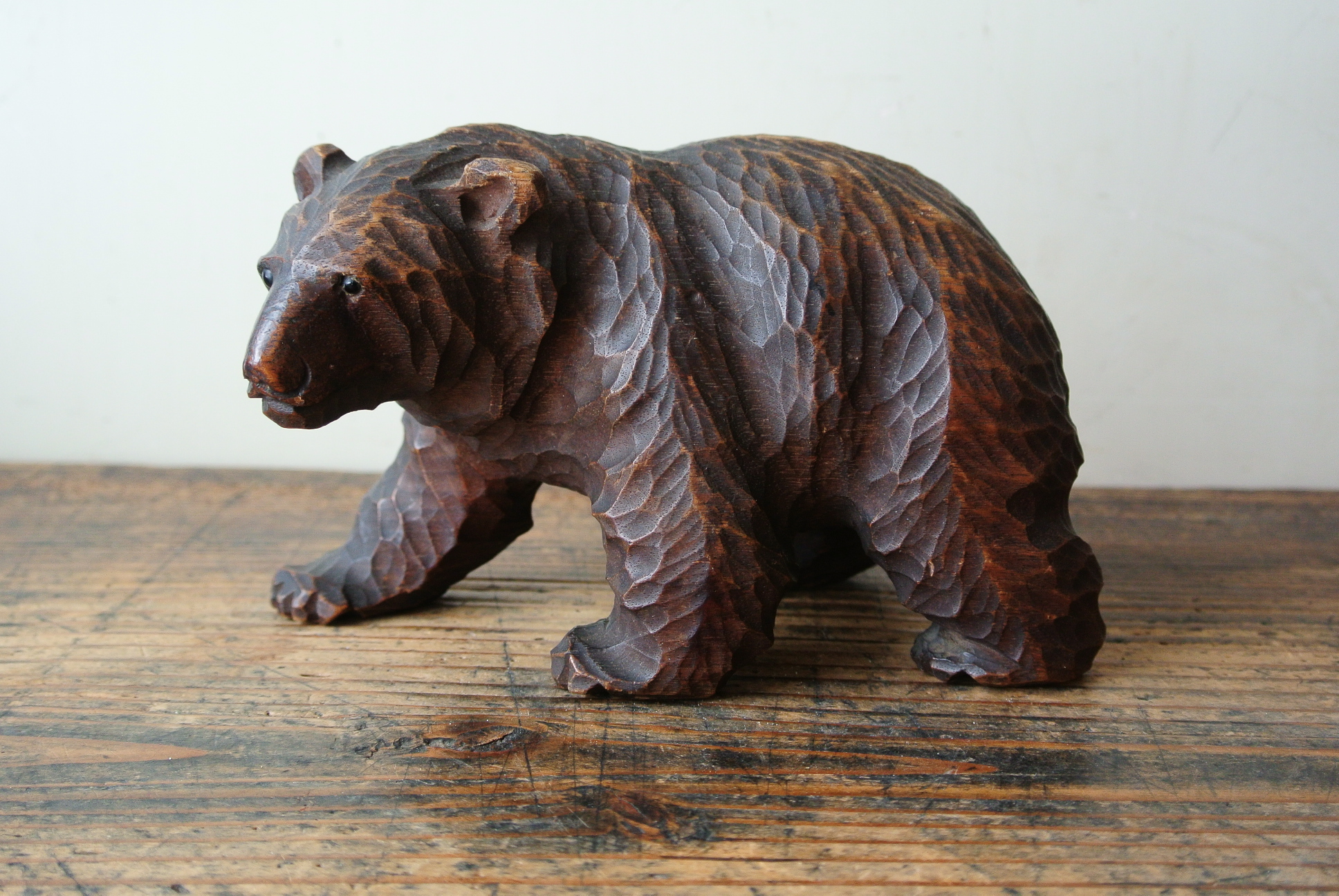 名もなき木彫り熊 - アンティーク雑貨・古道具の札幌 アンティークショップ36号線