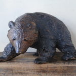 新渡戸稲造が愛用したクマの彫刻付き灰皿 新渡戸稲造が愛用したクマの彫刻付き灰皿 美術品・アンティーク